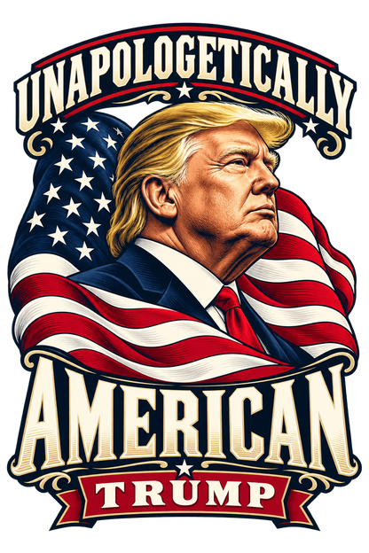 Unapologetically American original print artwork