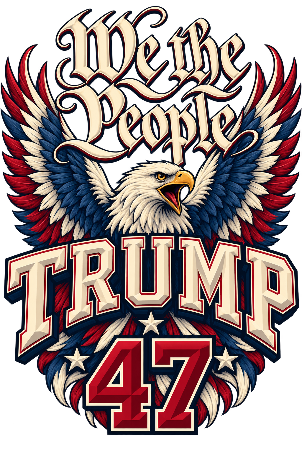 We the People original print artwork