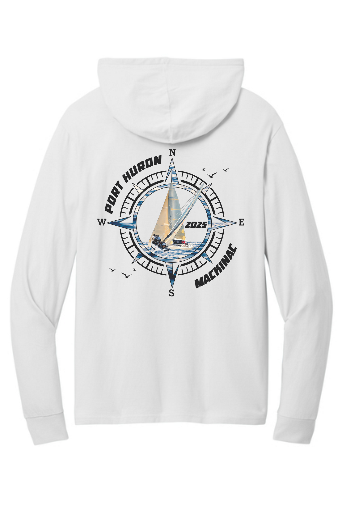 PHYC Port & Company® Beach Wash® Garment-Dyed Pullover Hooded Tee